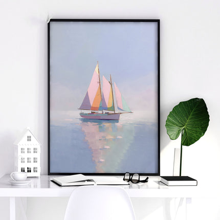 Big Poster For Home Office | Set of 3 Italian Lifestyle Wall art Prints