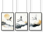 Black Frame / A4 8.27 x 11.69 in / 21 x 29.7 cm / Satin Photo Paper 280 gsm
