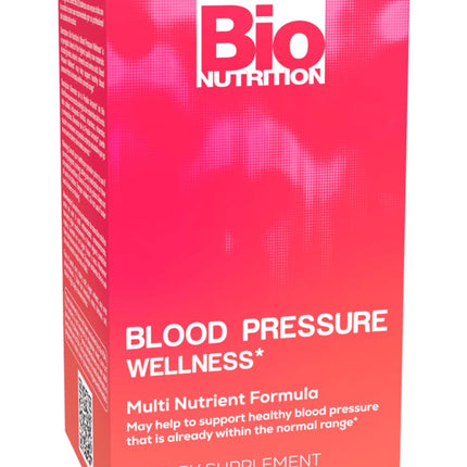 Bio Nutrition Blood Pressure Wellness 60 Tablets (2 Pack) - Supports Healthy Circulation