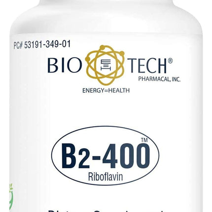 Bio-Tech Pharmacal B2-400, 100 Capsules – Clarity & Productivity