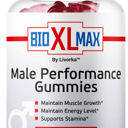 Bio XL Max Gummies - Natural Energy & Wellness Formula | 60 Gummies