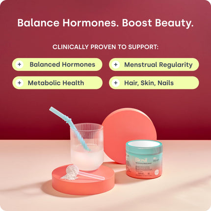 Biosil HerHarmony Beauty Blend – Hormone Balance, Menstrual Support & Skin Health (5.9 oz)