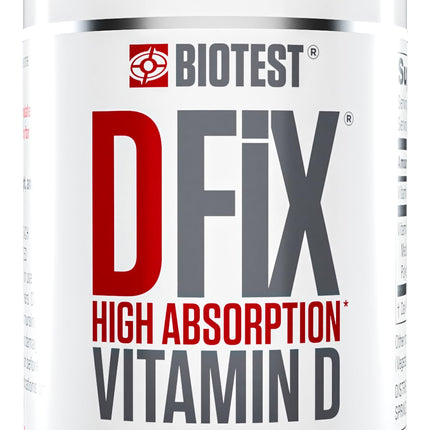 Biotest D Fix - 5000 IU Vitamin D3 Softgels | 90 Servings