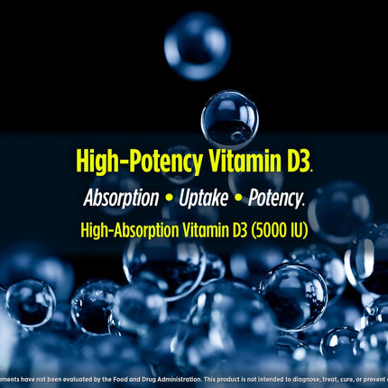 Biotest D Fix - 5000 IU Vitamin D3 Softgels | 90 Servings