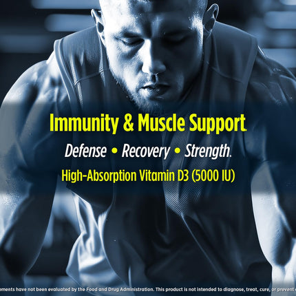 Biotest D Fix - 5000 IU Vitamin D3 Softgels | 90 Servings