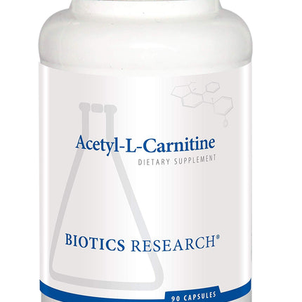 Biotics Research Acetyl L-Carnitine 90 Caps – Athletic Energy, Brain Health