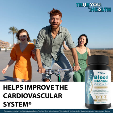 Blood Cleanse Cell Care Pro - Improved Formula | Best Blood Detox & Sugar Balance