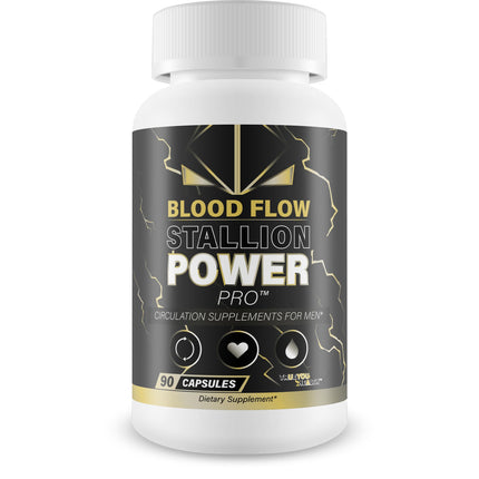 Blood Flow Stallion Power Pro – Male Circulation & NO Support