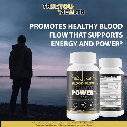 Blood Flow Stallion Power Pro – Male Circulation & NO Support