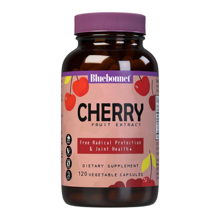 BlueBonnet Super Fruit Cherry Fruit Extract Supplement, 120 Count | 1000 mg Cherry Fruit Extract