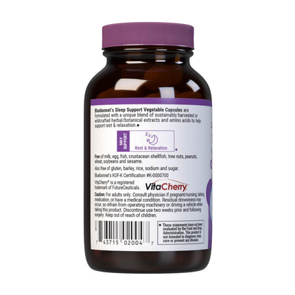 BlueBonnet Nutrition Targeted Choice Sleep Support – Whole Food-Based, Soy & Gluten Free