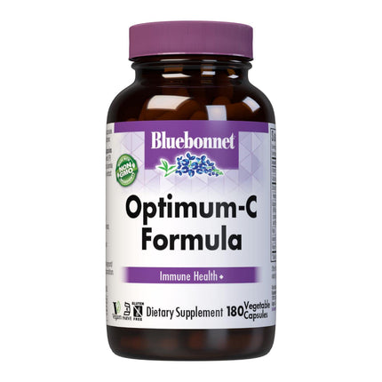 BlueBonnet Optimum C Formula Capsules - 180 Count | Non-GMO, Vegan, Gluten-Free
