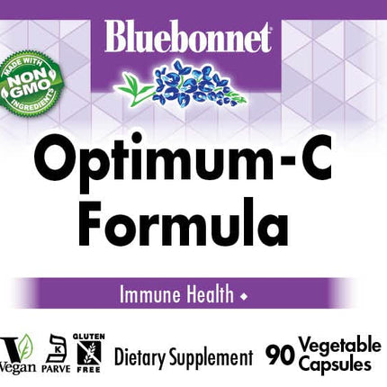 BlueBonnet Optimum C Formula Vegetable Capsules – 90 Count