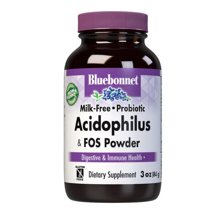 BlueBonnet Probiotic Acidophilus Plus FOS Powder - 3 oz (10B CFU/serving)