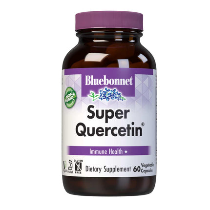 Bluebonnet Nutrition Super Quercetin + Vitamin C - Immune Support, 60 Vegetable Capsules