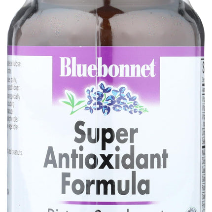 BlueBonnet Super Antioxidant Formula Vegetarian Capsules (60 Count) – White