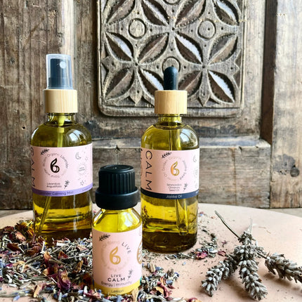 Personalised Body Care Set 100ml – Nourished & Glowing Skin with Your Choice of Carrier Oil, Mist & Essential Oil Blend