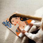 Unframed / A4 8.27 x 11.69 in / 21 x 29.7 cm / Satin Photo Paper 280 gsm