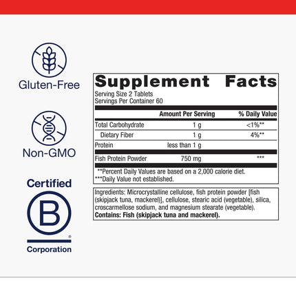 Metagenics Vasotensin Bonito Peptide – Blood Pressure Support (120 Tablets)