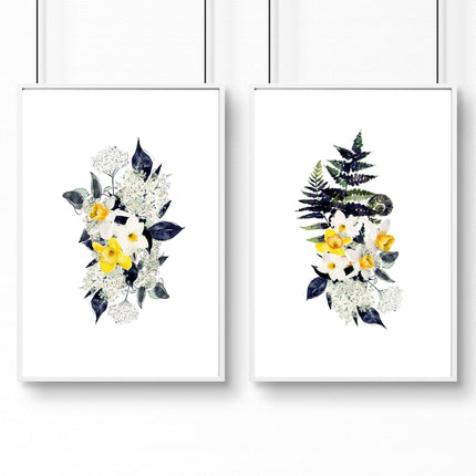 Large artwork | set of 2 pictures for hallway