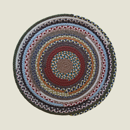 Braided Cotton Placemats - Round