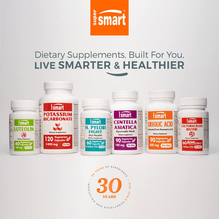 Supersmart Natural Dopamine Support 800 mg Daily – Neuravena Avena sativa 0.3% Isovitexin | Brain Supplement | Non-GMO & Gluten Free | 60 Vegetarian Capsules