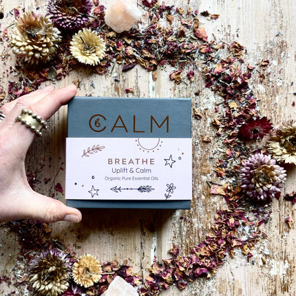 Breathe Calm Essential Oil Set - Stress Relief