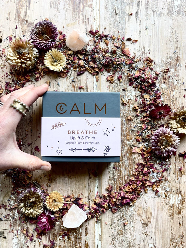 Breathe Calm Essential Oil Set - Stress Relief
