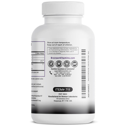Bronson CLA 3000 Extra High Potency – 2250 mg per Serving, 120 Softgels