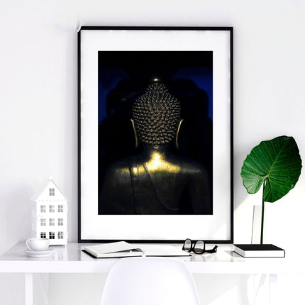 Inspiration quote art | set of 3 Buddha wall art prints