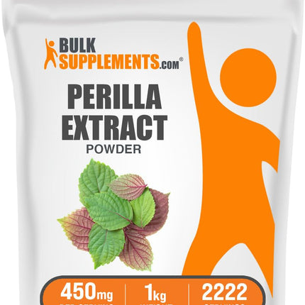 BulkSupplements Perilla Extract Powder – 450mg Serving, 1kg – Vegan & Gluten-Free