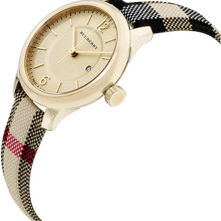 Burberry Ladies Watch The Classic 32mm Yellow Gold BU10104