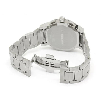 Burberry BU9363 The City Men's Silver & Blue Chronograph Watch