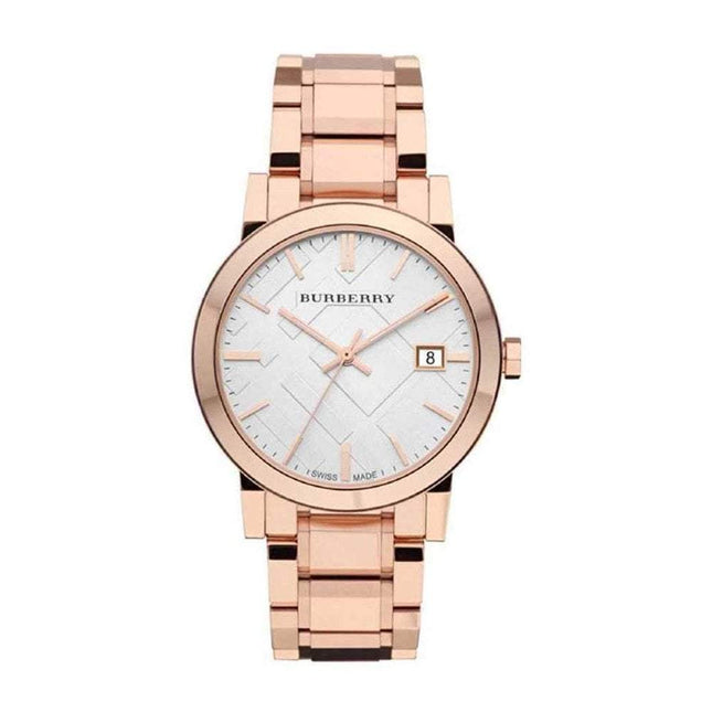 Burberry Unisex Watch The City Rose Gold 38mm BU9004