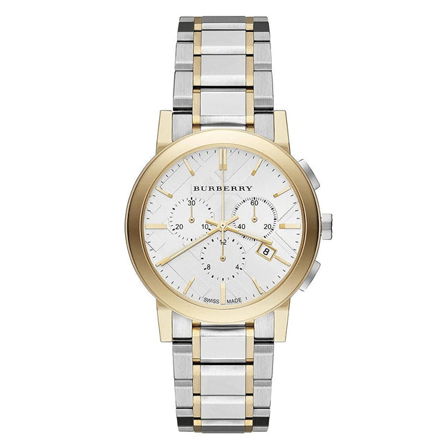Burberry Watch Chronograph 38mm Two Tone Gold BU9751