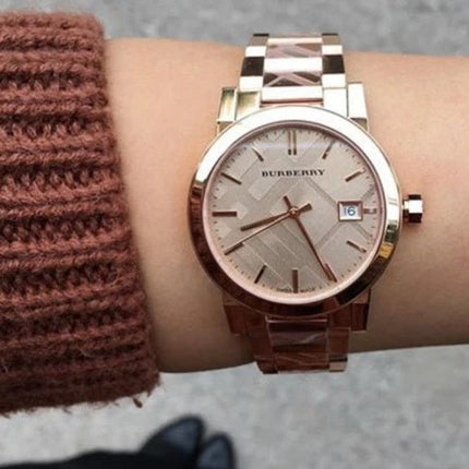 Burberry BU9146 The City Women's Rose Gold Watch