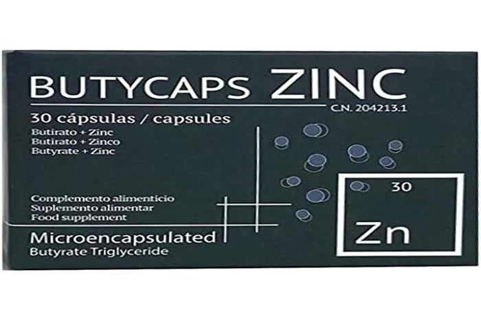 Butycaps - Tributyrin Butyric Acid (Butycaps Zinc) | Microencapsulated Supplement