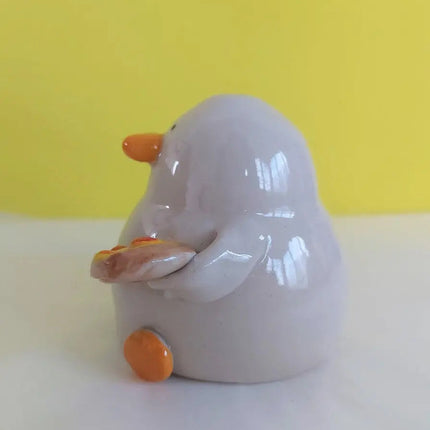 Naomi with the Pepperoni (Pizza Duck)