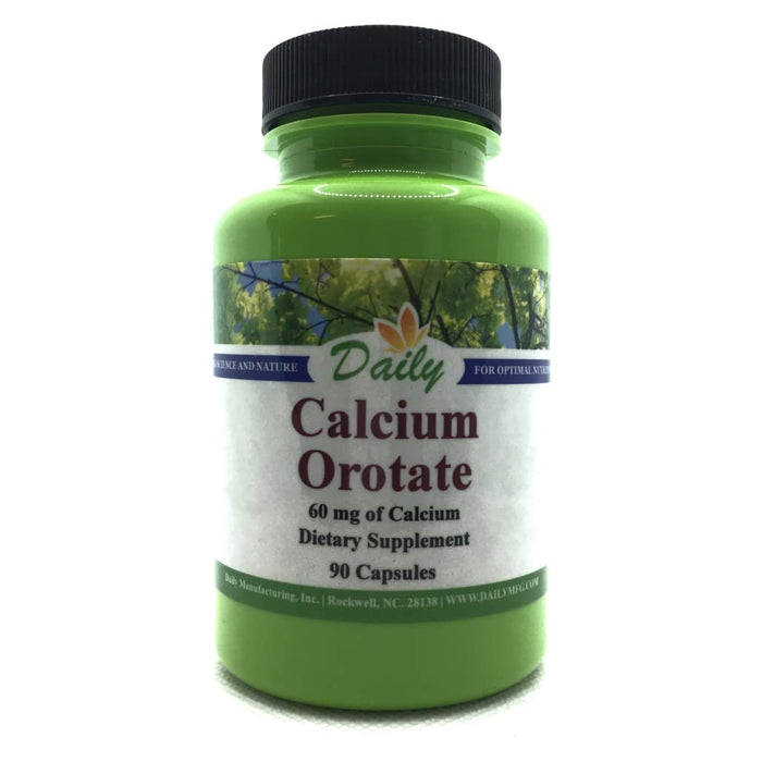 Calcium Orotate – High-Absorption Calcium Supplement with 60 mg Elemental Calcium
