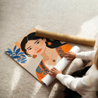Unframed / A4 8.27 x 11.69 in / 21 x 29.7 cm / Satin Photo Paper 280 gsm
