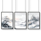 Black Frame / A4 8.27 x 11.69 in / 21 x 29.7 cm / Satin Photo Paper 280 gsm