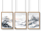 Oak Frame / A4 8.27 x 11.69 in / 21 x 29.7 cm / Satin Photo Paper 280 gsm