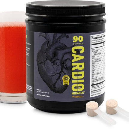 Cardio Miracle Nitric Oxide Supplement – Beet Root & L-Arginine, 90 Servings
