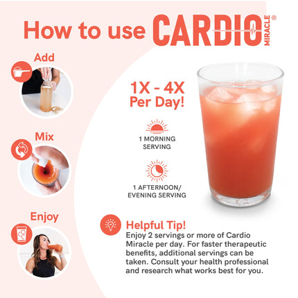 Cardio Miracle Nitric Oxide Supplement – Beet Root Powder with L-Arginine, 30 Servings