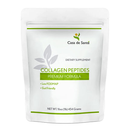 Casa de Sante Low FODMAP Collagen Peptides – Grass-Fed, IBS & SIBO Friendly