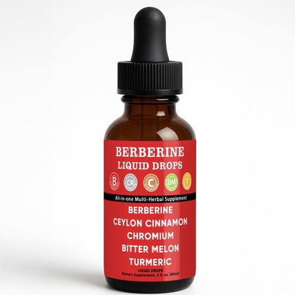 Cavora Ceylon Cinnamon Berberine Liquid Drops – Plant-Based Daily Wellness
