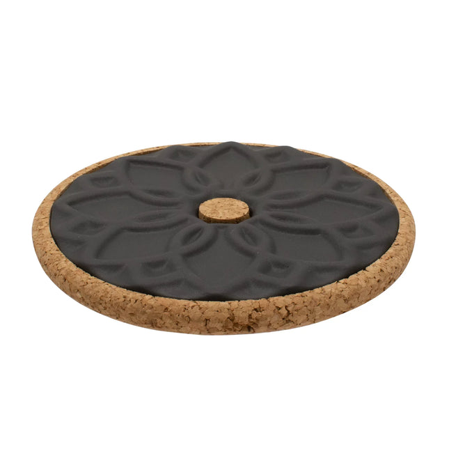 Ceramic Hot Pot Stand Elvira - Black
