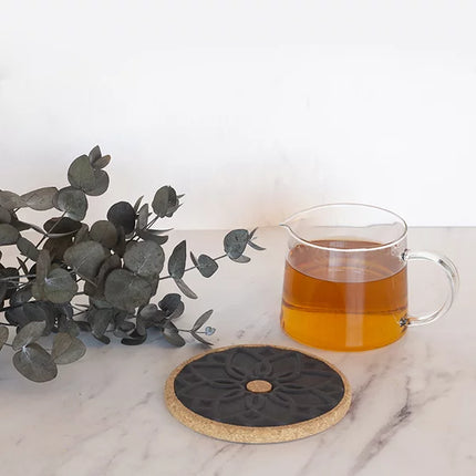 Ceramic Hot Pot Stand Elvira - Black