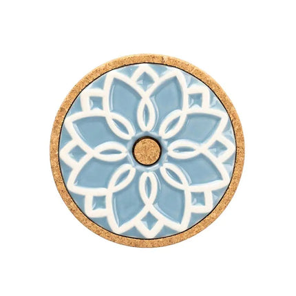 Ceramic Hot Pot Stand Elvira - Blue