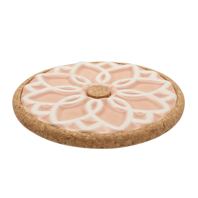 Ceramic Hot Pot Stand Elvira - Pink